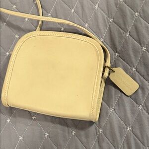 Coach Cream Crossbody Bag